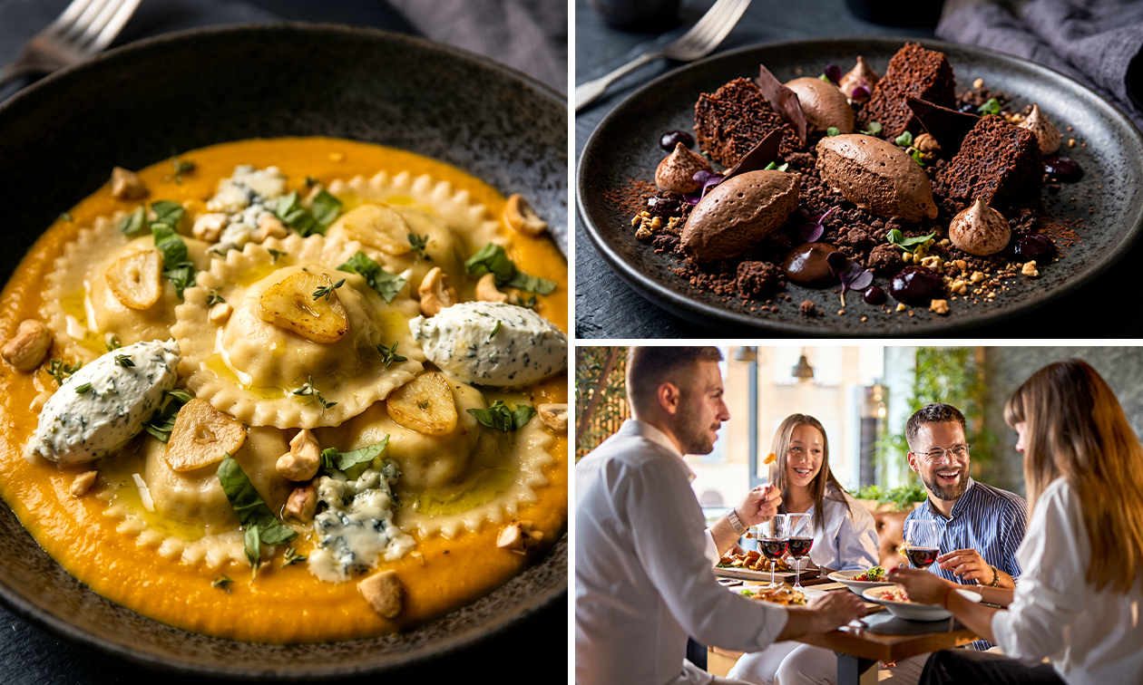 Dîner en 2 ou 3 services à la carte ou dîner d'Halloween à la Pizzeria Bambino