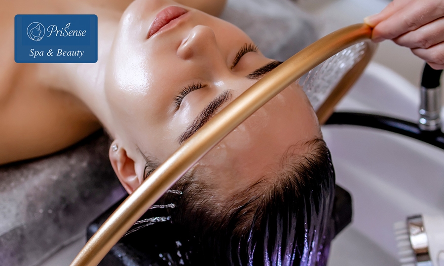 Japanese head spa, deep tissue massage of ontspanningsmassage naar keuze (60 min)