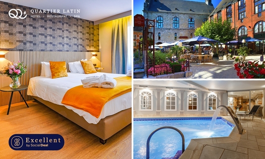 Nuit pour 2 + petit-déjeuner + spa + apéritif en plein cœur de Marche-en-Famenne