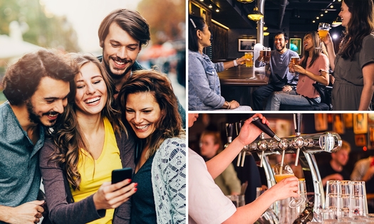 Chasse au trésor interactive et tournée des bars (min 4 personnes)