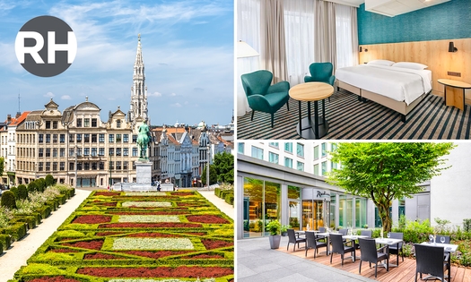 Nuit pour 2 + petit-déjeuner + check-out tardif à Bruxelles