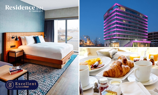 Luxuriöse Übernachtung für 2 + Frühstück im Residence Inn by Marriott Amsterdam Houthavens