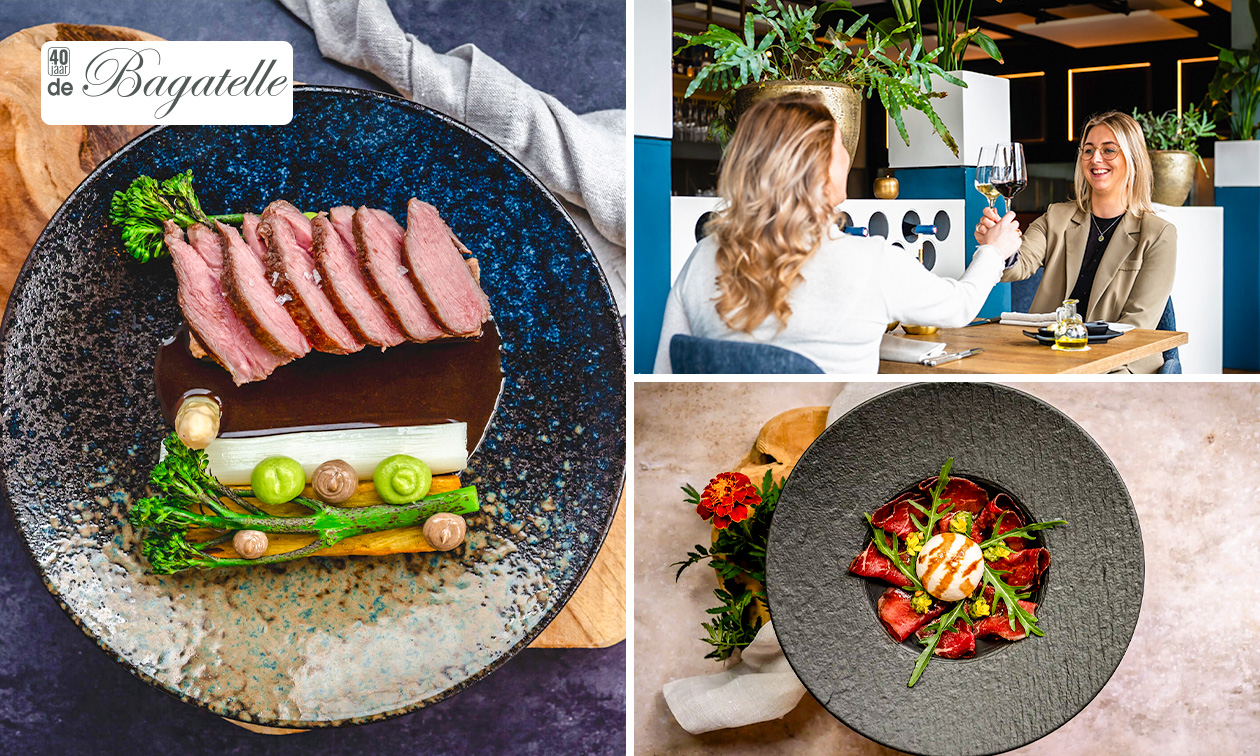 3-gangendiner van de chef + amuses + brood