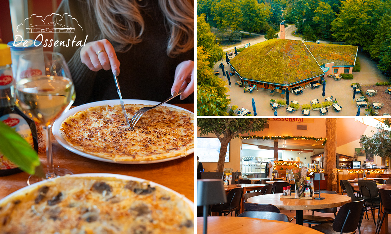 3-gangen pannenkoekendiner bij Restaurant De Ossenstal