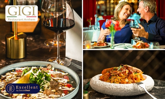 Italiaans 3- of 4-gangendiner van de chef bij Restaurant GIGI in hartje Arnhem