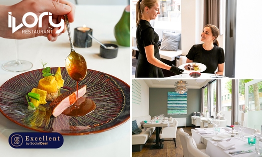 3-, 4-, 5-, 6- of 8-gangendiner van de chef bij Restaurant Ivory