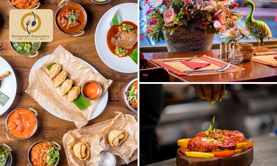 Indiase rijsttafel bij Restaurant Kamasutra