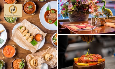 Indiase rijsttafel bij Restaurant Kamasutra