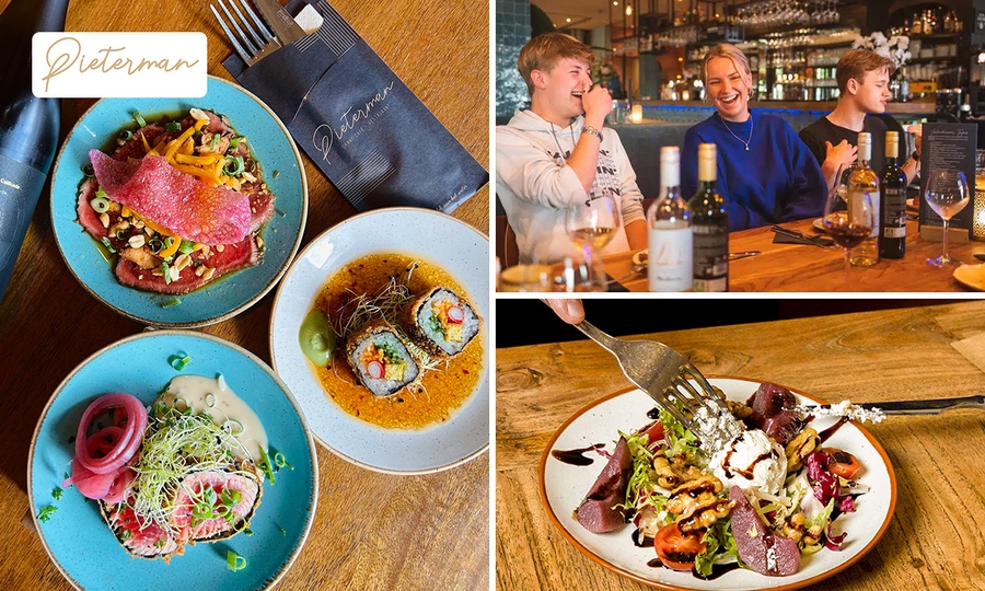 Onbeperkt tapasdiner + broodplank en desserts bij Restaurant Pieterman