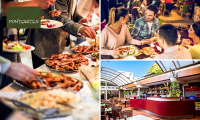 Mediterranes All-You-Can-Eat-Buffet oder -Frühstück oder Brunch im PG Restaurant in Aachen