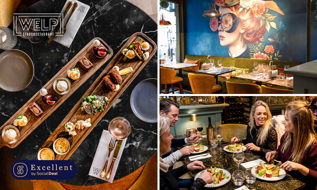 2-gangen lunchproeverij van de chef bij Restaurant Welp 2-gangen lunchproeverij van de chef bij Restaurant Welp