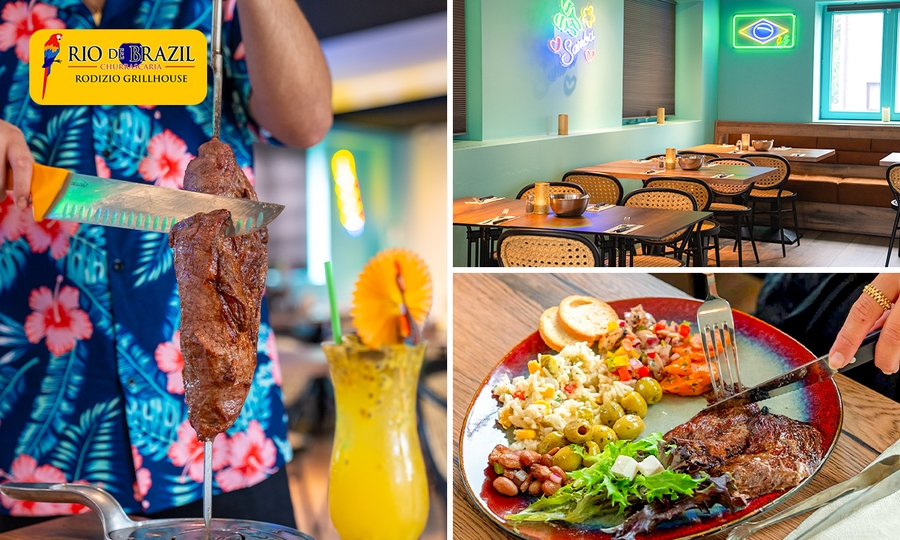 All-You-Can-Eat diner + nagerecht (2 uur) bij Rio De Brazil