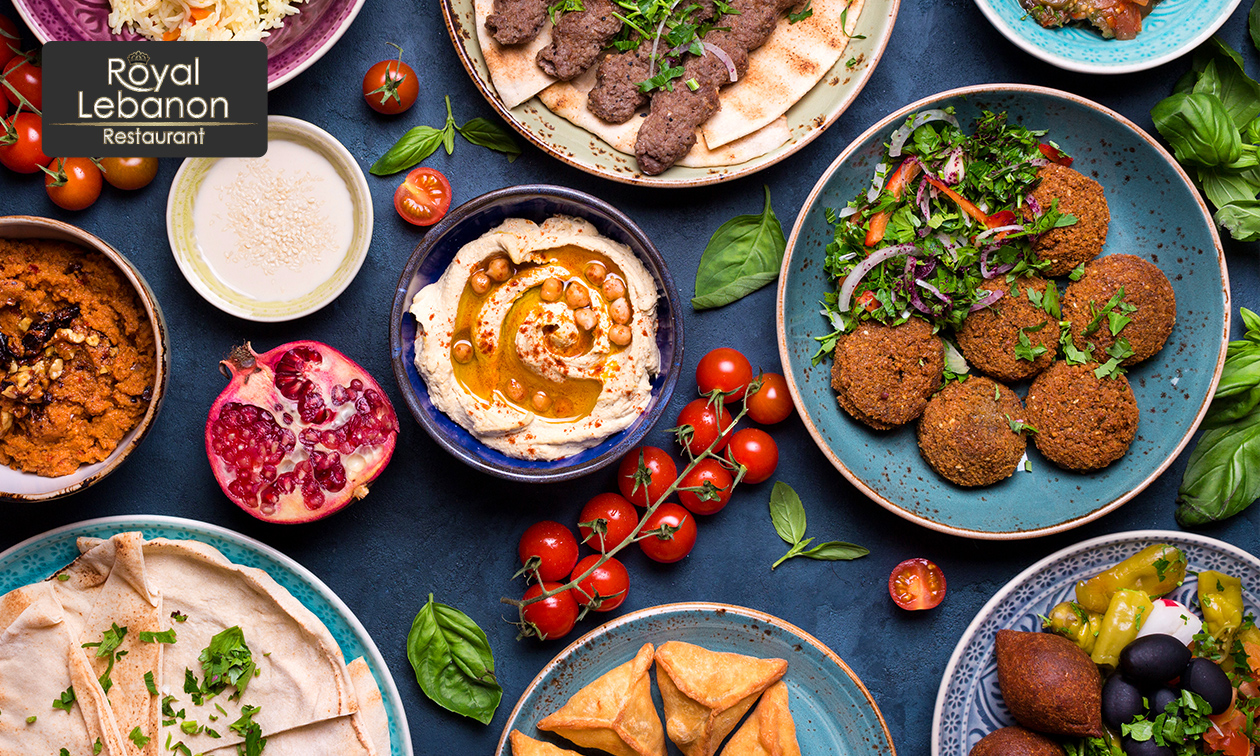 Menu libanais au choix + café ou thé au Royal Lebanon à Lasne