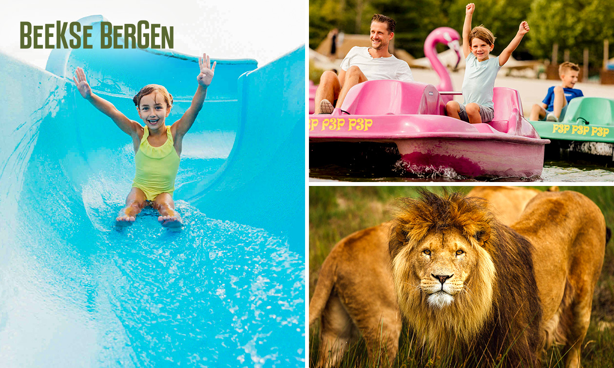 Eintritt für den Safaripark + Speelland Outdoor Beekse Bergen