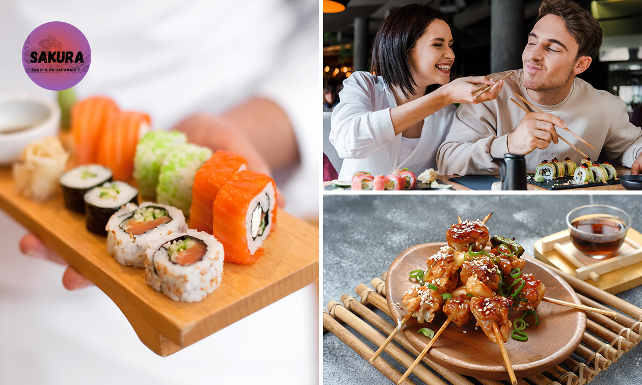 Menu japonais en 3 services au choix à Tournai