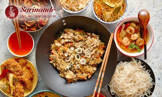 Indonesische 3-gangendiner met rijsttafel bij Sarinandé in hartje Den Haag