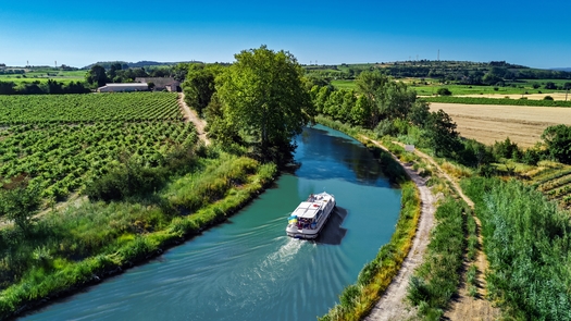 Flodbådsferie på Canal du Midi