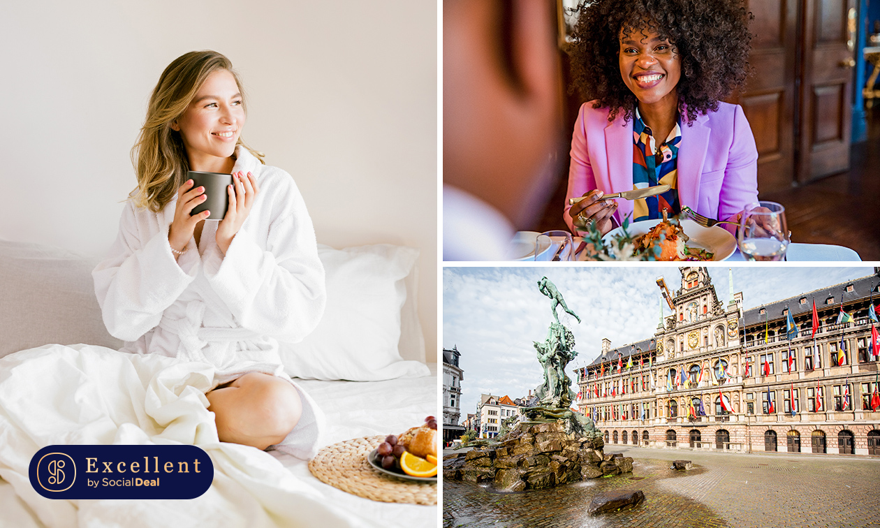 Übernachtung für 2 + Frühstück im Herzen von Antwerpen