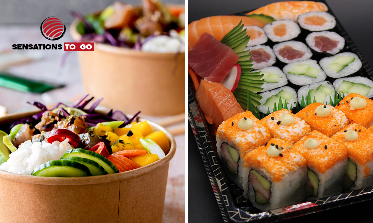 Pokébowl + drankje voor afhaal