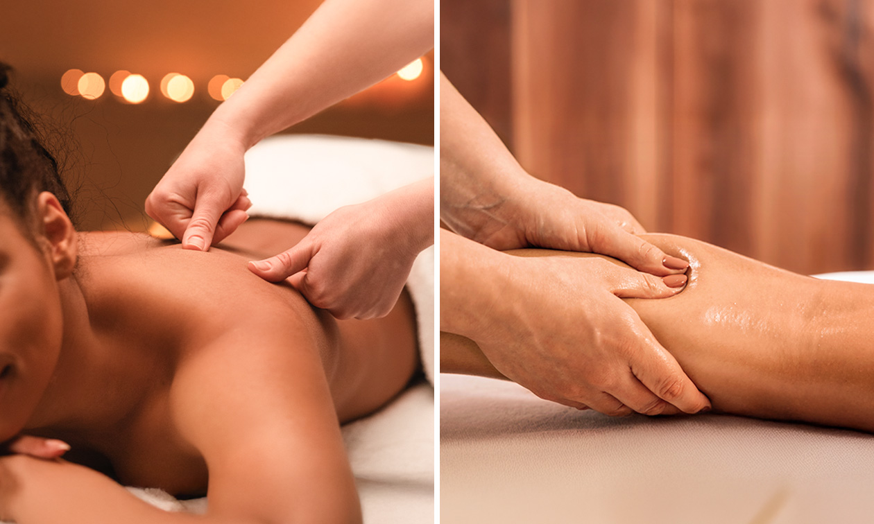 Massage au choix ou drainage lymphatique près de Bruxelles