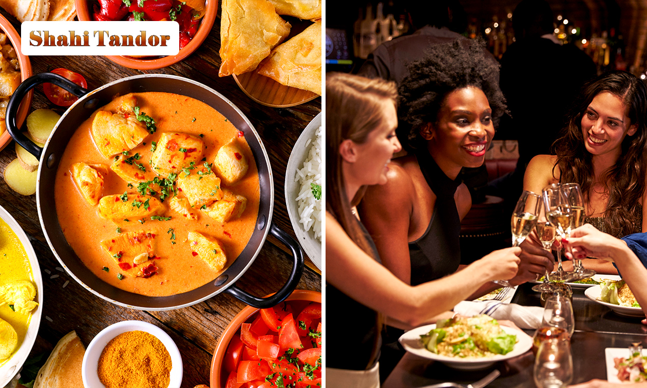 Menu indien en 2 ou 3 services à la carte au cœur de Bruxelles