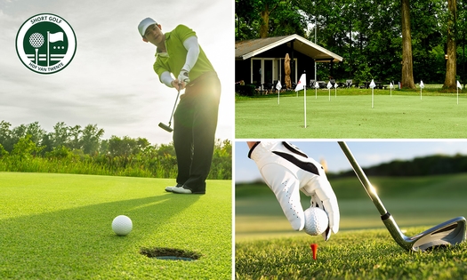 9 of 18 holes short golf