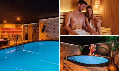 Luxe privéspa naar keuze (2,5 uur) of gezinsspa + zwembad