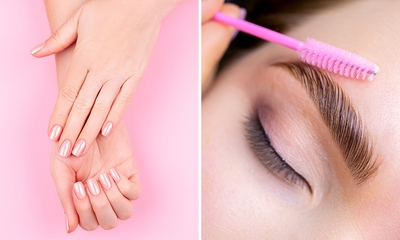 Wenkbrauw-, nagel- of wimperbehandeling naar keuze