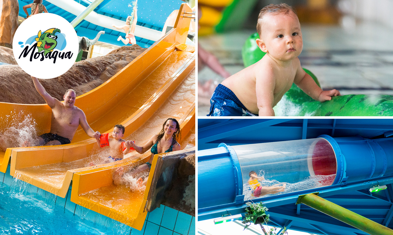 Entree bij Subtropisch Zwemparadijs Mosaqua