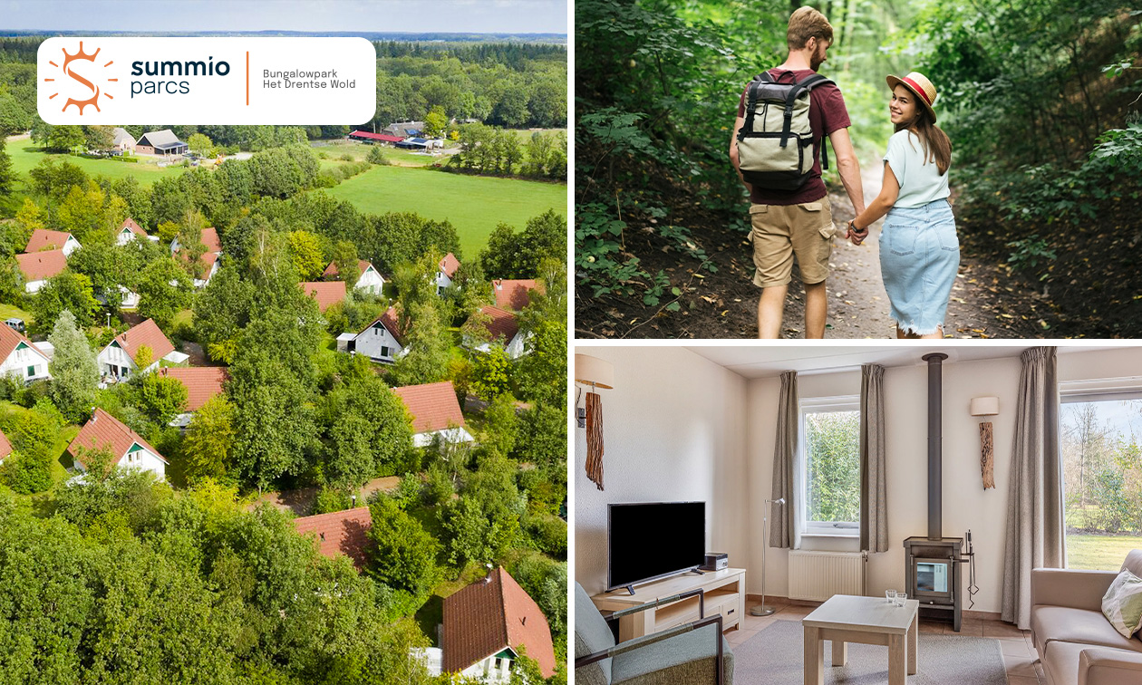 Midweek of weekend weg voor 6 personen in Drenthe