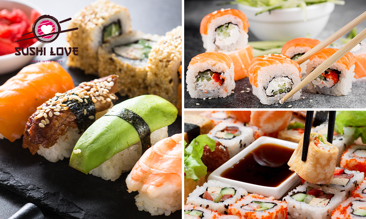 All-You-Can-Eat (2 uur) bij Sushi Love in hartje Gent