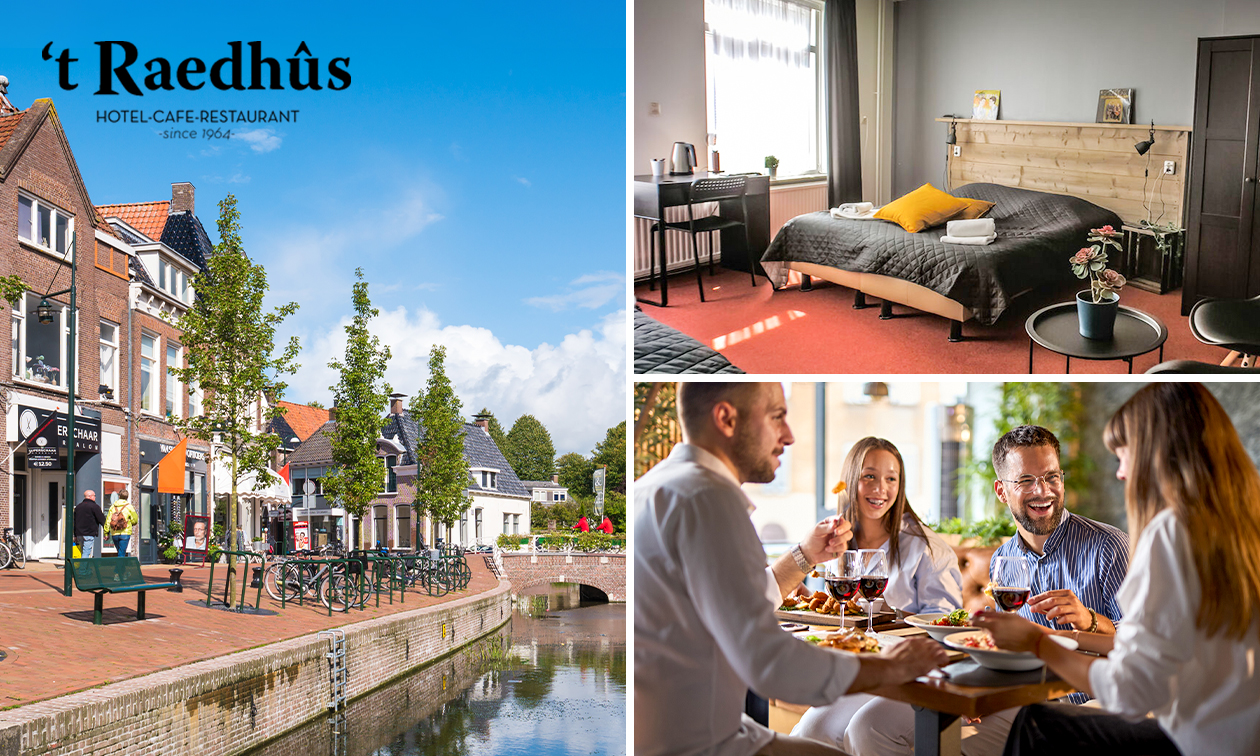 Nuit pour 2 + petit-déjeuner + check-out tardif à Dokkum