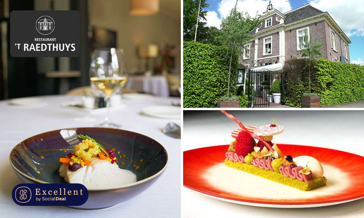 4-gangenlunch bij Michelinster-restaurant 't Raedthuys