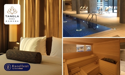Nuit pour 2 + petit-déjeuner + piscine intérieure + sauna à Bruxelles