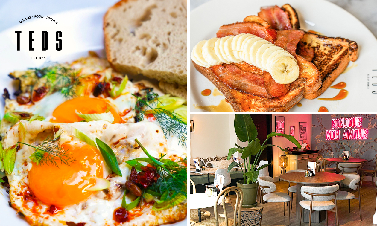 Brunch- of lunchgerecht naar keuze bij Teds Breda Centrum