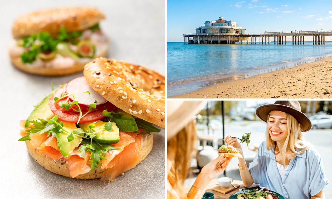 3-gangen keuzelunch of lunchgerecht naar keuze aan zee in Blankenberge