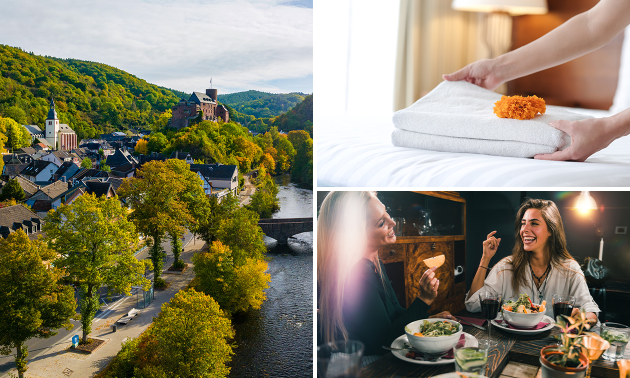 Übernachtung(en) für 2 + Frühstück + Late Check-out in der Eifel