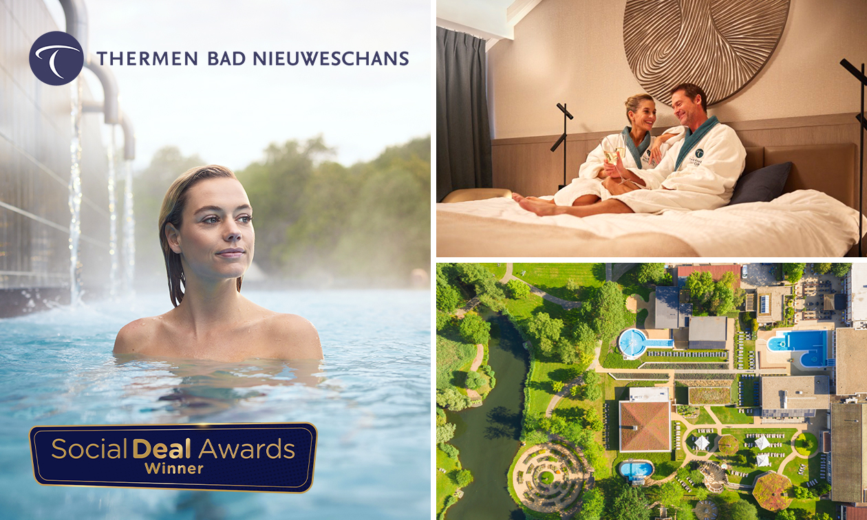 Overnachting voor 2 + ontbijt + dag wellness