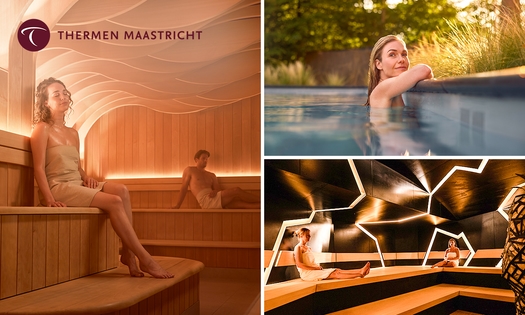 Ochtend-, avond- of dagentree voor Thermen Maastricht