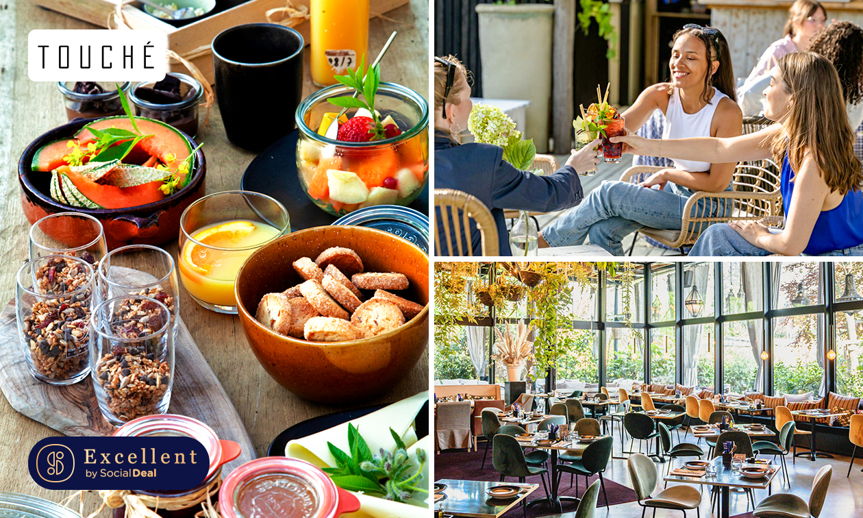 Luxe zondagsontbijt- of brunchbuffet + bubbels, cava of mocktail