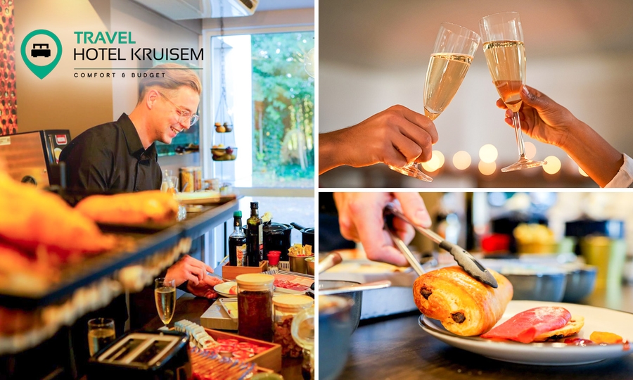 Luxe all-in ontbijtbuffet + glaasje cava