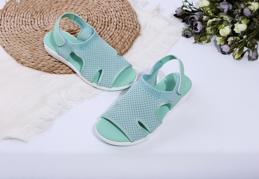 Sandaler i mesh til dame