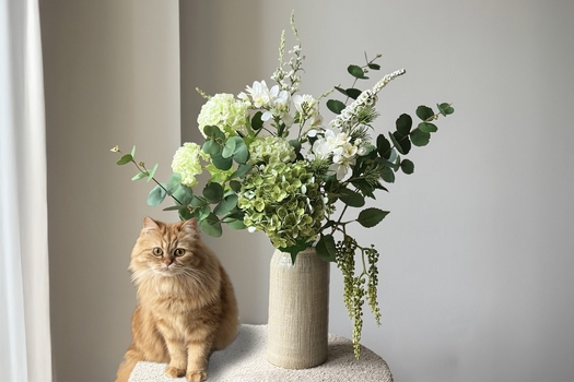 Kunstige hortensia buketter