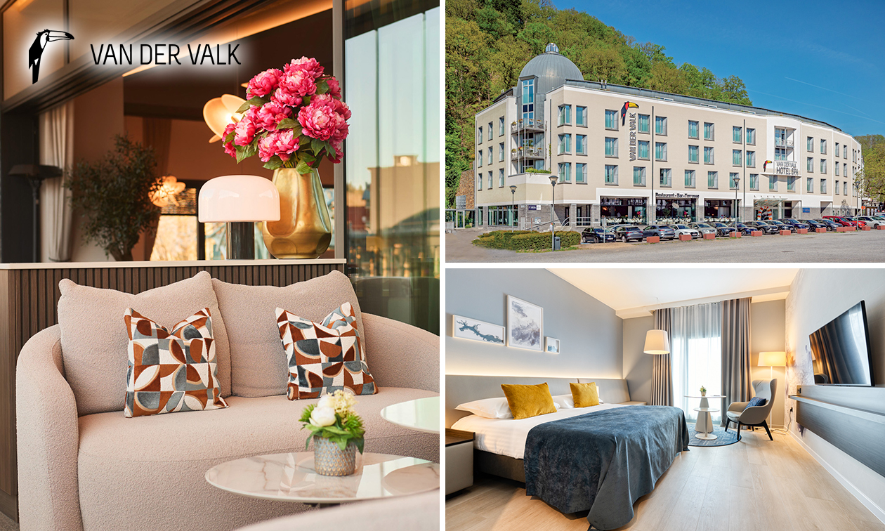 Overnachting voor 2 + ontbijt + welkomstdrankje + late check-out in Spa