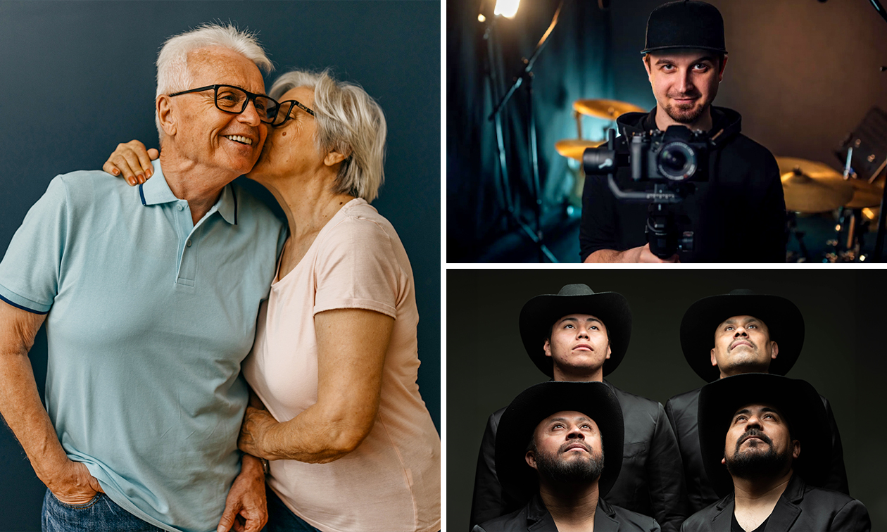 Professionele fotoshoot voor 1-4 personen (60 min) + 4 bewerkte digitale foto's