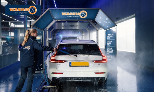 Complete carwash bij Washin7