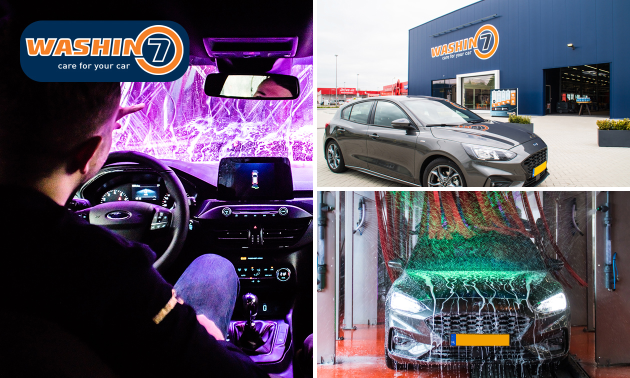 Complete carwash bij Washin7 in Venlo of Tegelen