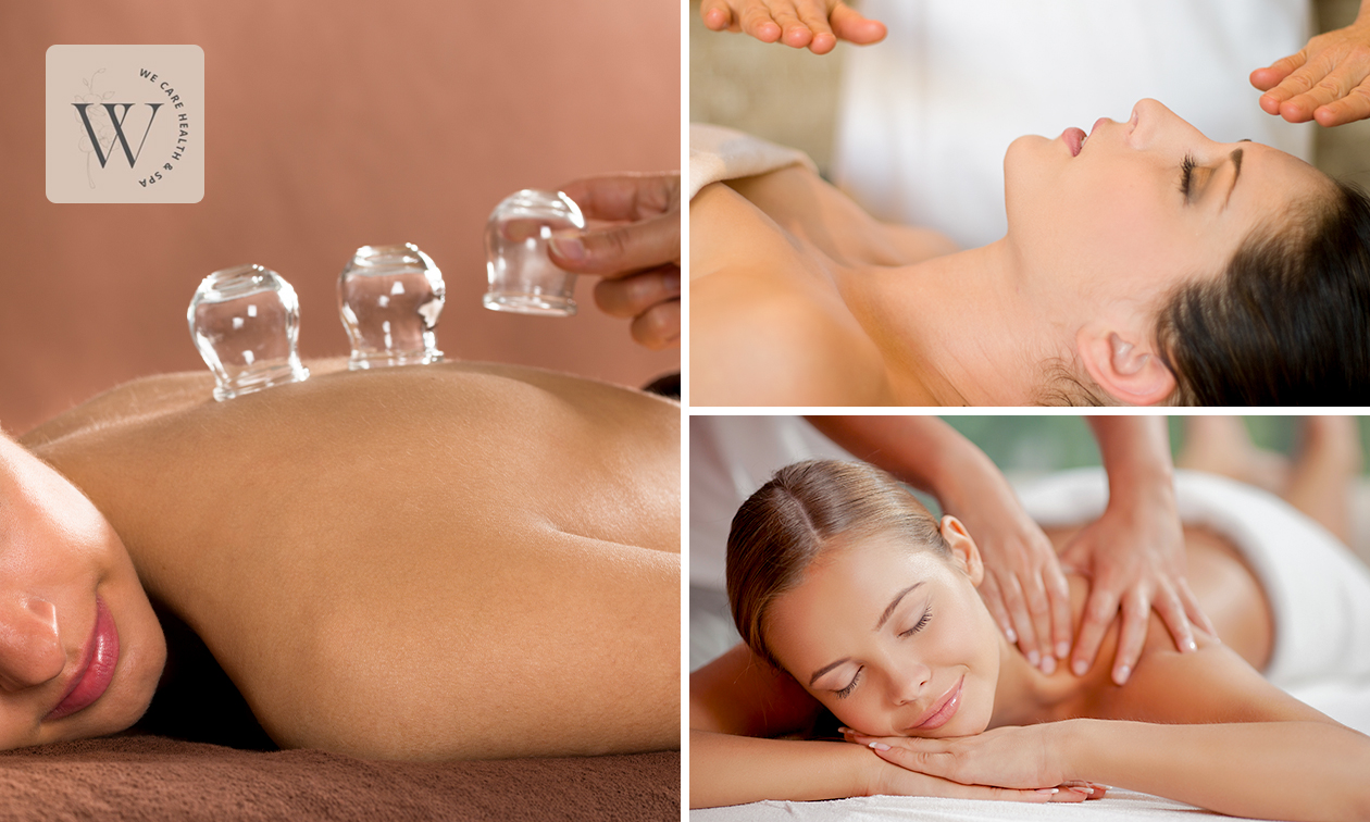 Cupping + reikibehandeling en/of massage (45, 60 of 90 min) Cupping + reikibehandeling en/of massage (45, 60 of 90 min)