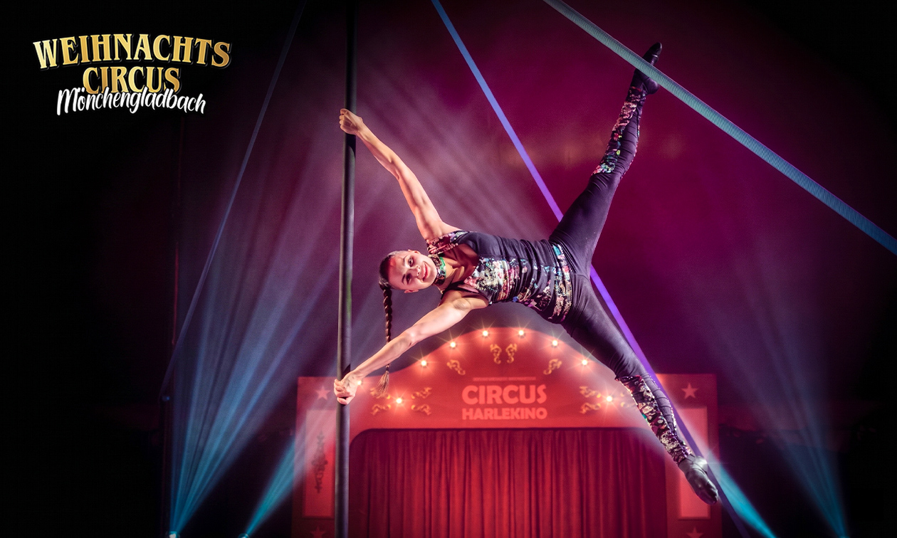 Eintrittskarte für den Weihnachtscircus Mönchengladbach