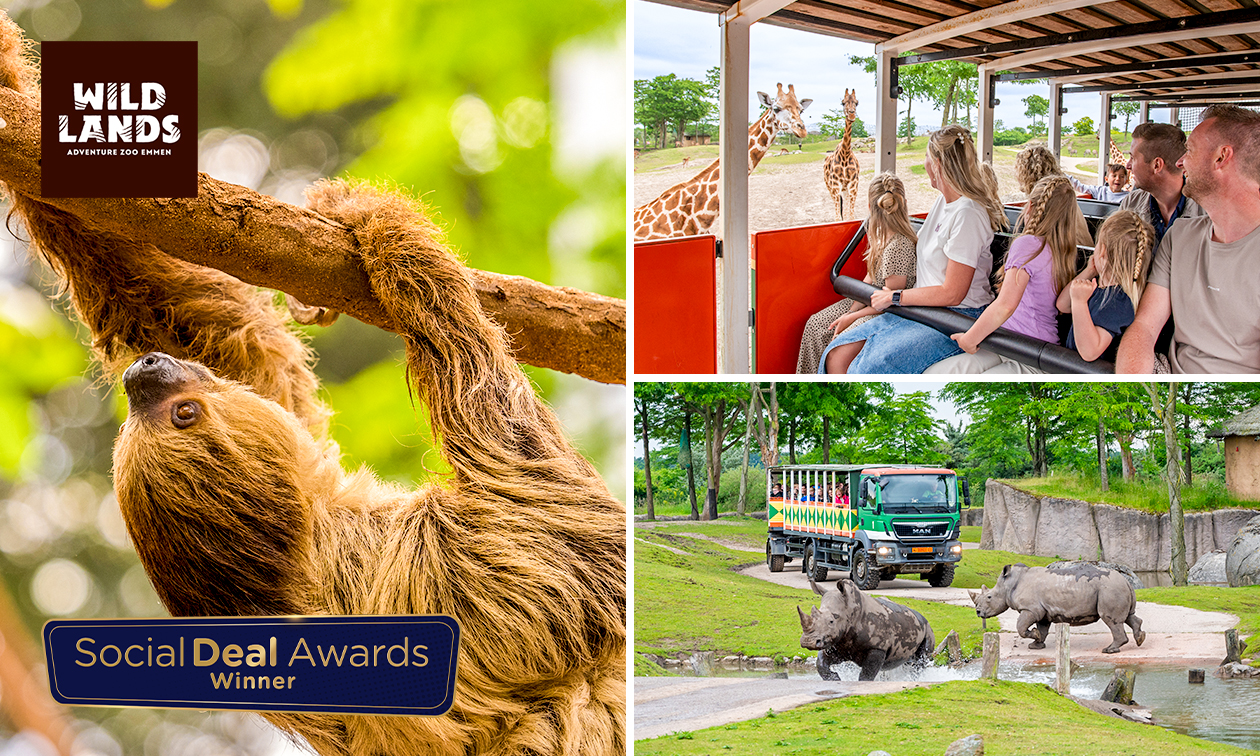 Tageseintritt für WILDLANDS Adventure Zoo Emmen